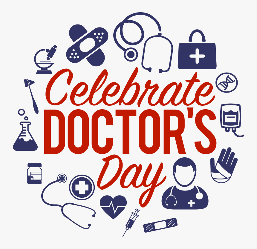 664 6642717 Doctor Clipart Counselling Happy Doctors Day Date 2019 