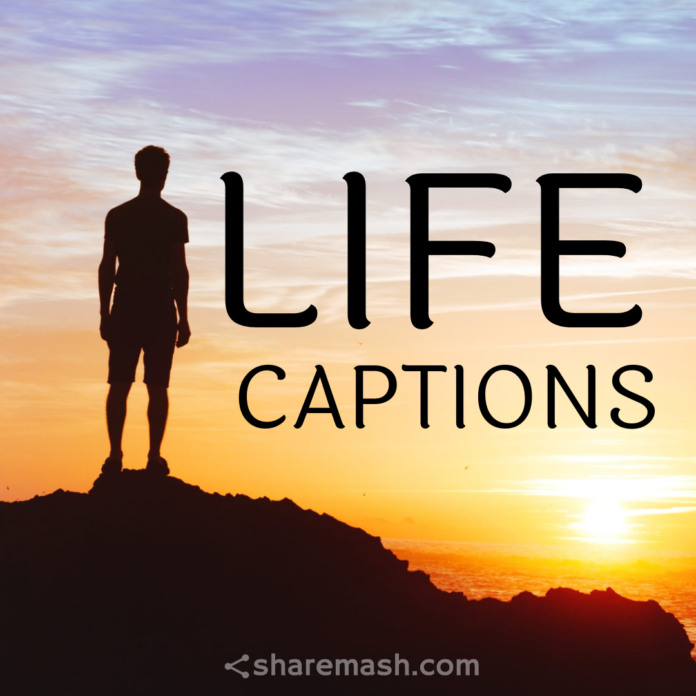 206+[Best] Life Captions, Quotes for Instagram & FB (2020