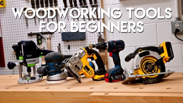 5 Must-Have Woodworking Tools For Beginners in 2024