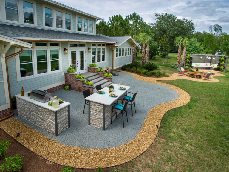 10 Inspiring Concrete Patio Ideas For your Backyard – 2024 Guide