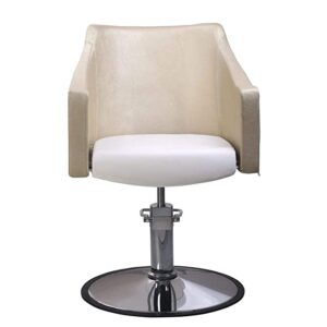 BeautyRiver Gold Classic Hydraulic Barber Chair