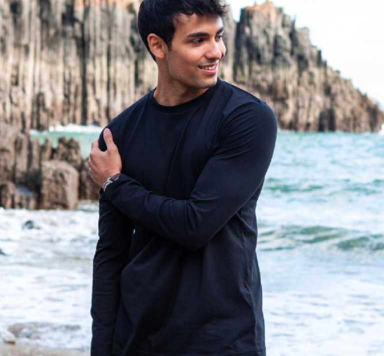 How to Look Great in a Long Sleeve T-shirt In 2024