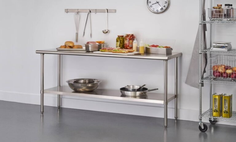 Commercial Stainless Steel Tables