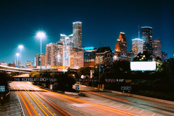 Austin streets by night