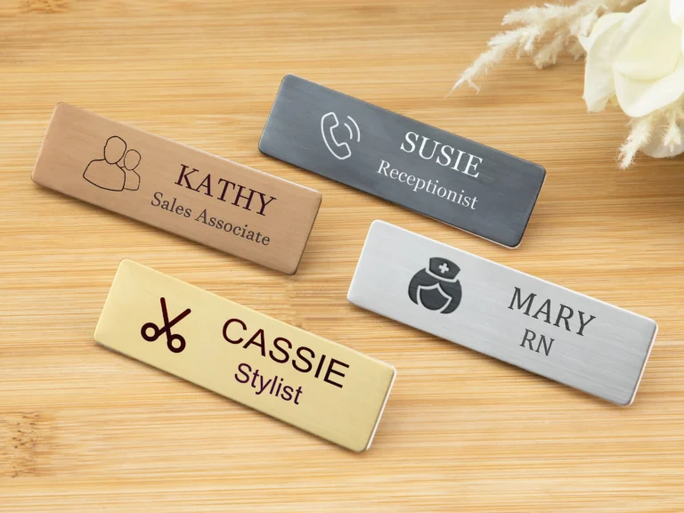 10 Easy Tips for Designing a Custom Name Tag