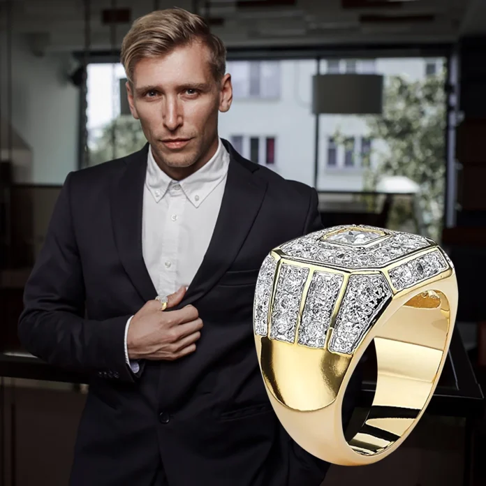 Breaking Gender Stereotypes Embracing Diamond Rings For Men PMCA Online